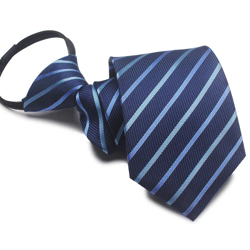 8cm business formal work Zipper necktie