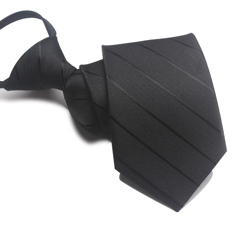 8cm business formal work Zipper necktie