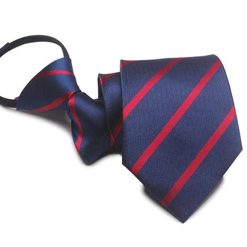 8cm business formal work Zipper necktie