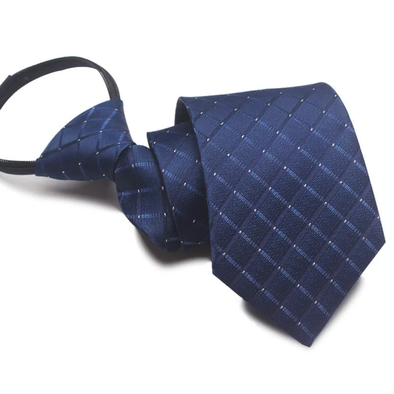 8cm business formal work Zipper necktie