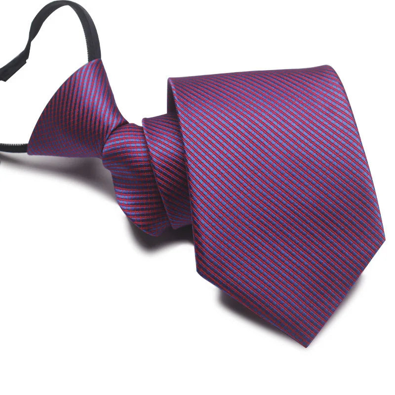 8cm business formal work Zipper necktie