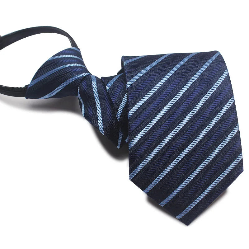8cm business formal work Zipper necktie