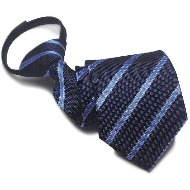 8cm business formal work Zipper necktie