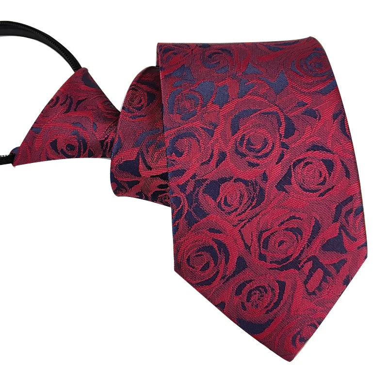 8cm business formal work Zipper necktie