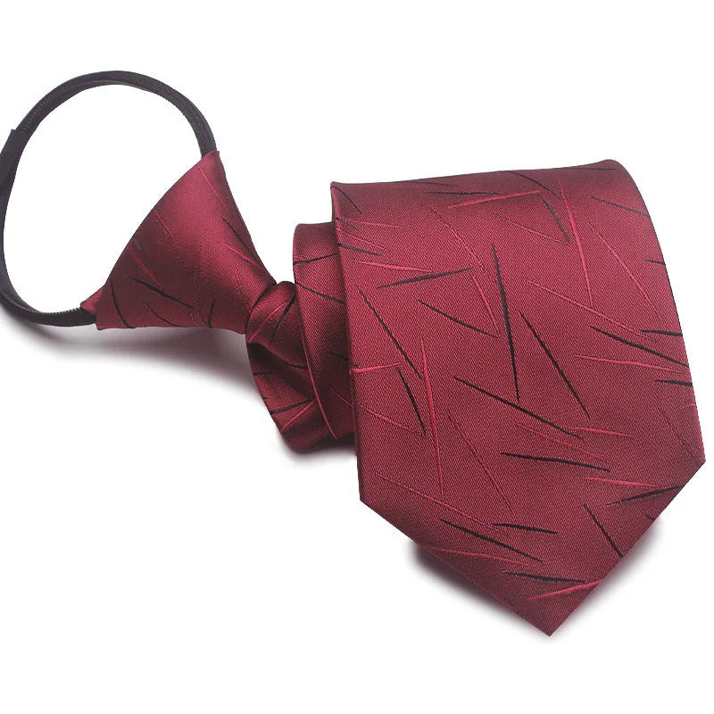 8cm business formal work Zipper necktie