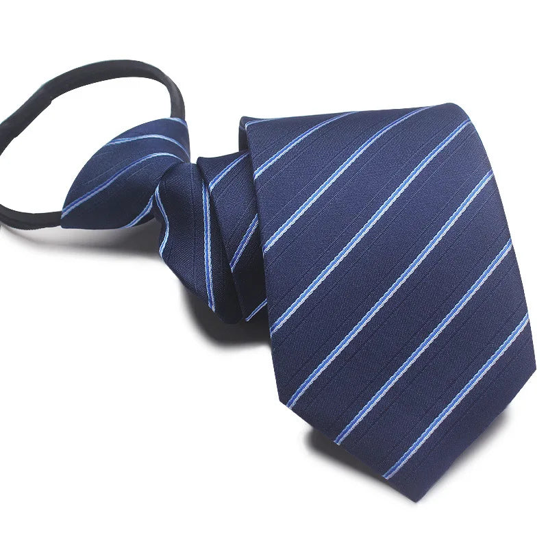8cm business formal work Zipper necktie