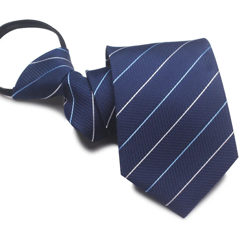 8cm business formal work Zipper necktie