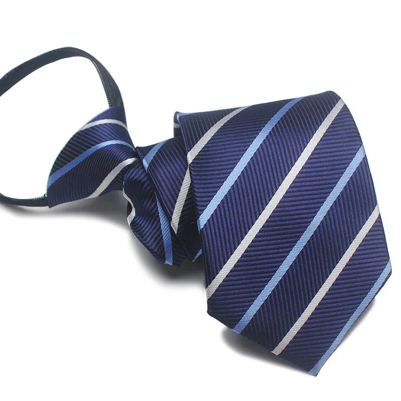 8cm business formal work Zipper necktie