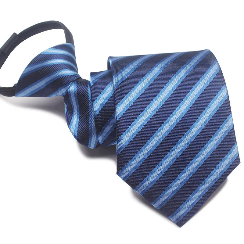 8cm business formal work Zipper necktie